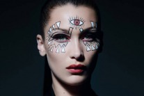 Bella Hadid Halloween Makeup 